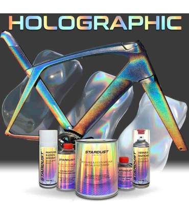 Kit complet de peinture holographique pour vélo