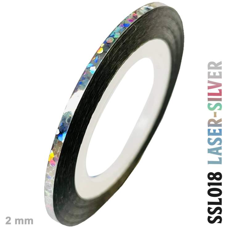 filets de striping adhésives chromées et holographiques