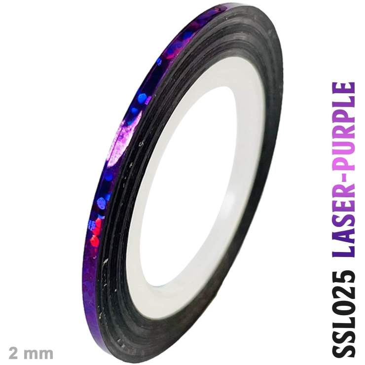 filets de striping adhésives chromées et holographiques