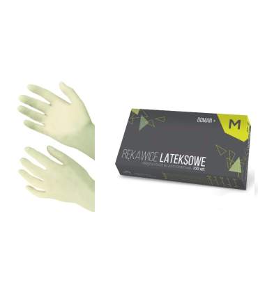 Gants en latex ( Boite de 100)