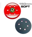 mini-plateaux de ponçage auto agrippant Velcro 50, 75 et 150 mm