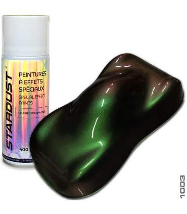 Peinture caméléon en aérosol pour vélo – 36 teintes Stardust Bike