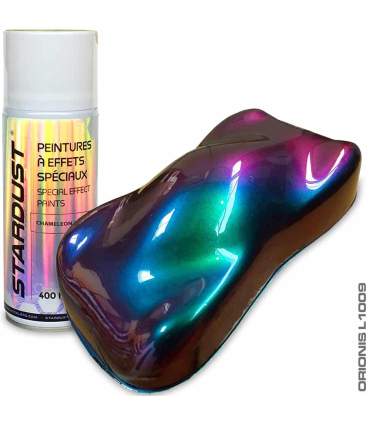 Peinture caméléon en aérosol pour vélo – 36 teintes Stardust Bike