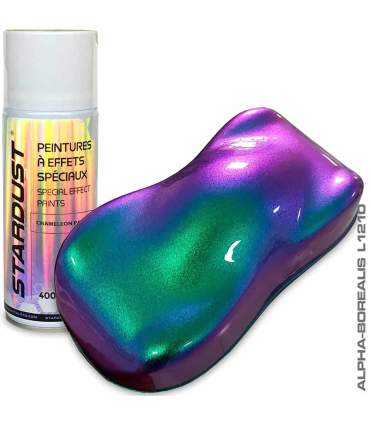 Peinture caméléon en aérosol pour vélo – 36 teintes Stardust Bike