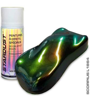 Peinture caméléon en aérosol pour vélo – 36 teintes Stardust Bike