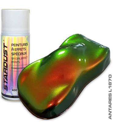 Peinture caméléon en aérosol pour vélo – 36 teintes Stardust Bike
