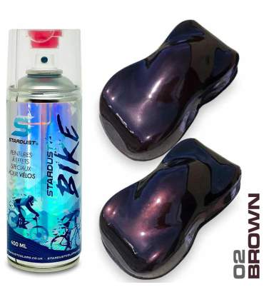 Peinture Candy pour vélo en aérosol – 23 teintes Stardust Bike