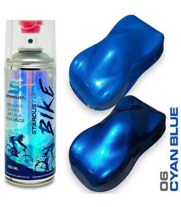 Peinture Candy pour vélo en aérosol – 23 teintes Stardust Bike