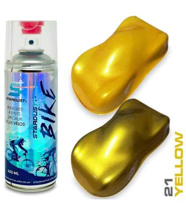 Peinture Candy pour vélo en aérosol – 23 teintes Stardust Bike