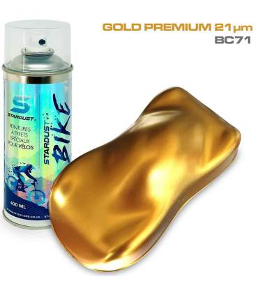 Peinture métallisée pour vélo en aérosol – 32 teintes Stardust Bike