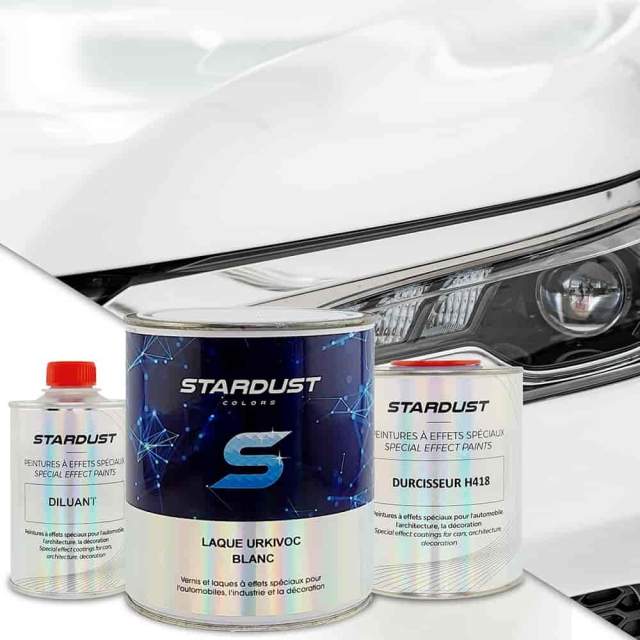 Kit Peinture Aérosol 2 Composants Pour Chevrolet WA7416 Silver Green Metallic - 2 Bombes (base + Vernis) 400ml Chacune