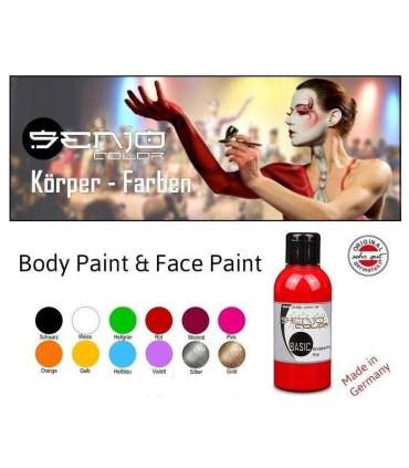 Peintures pour bodypainting Senjo®