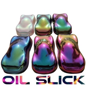 Patine Oil Slick  - Effet pétrole