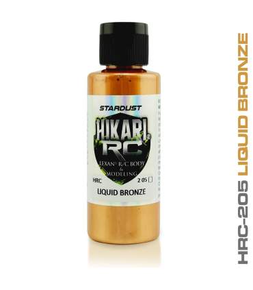 Peintures métallisées et nacrées pour modélisme RC sur lexan HIKARI R/C