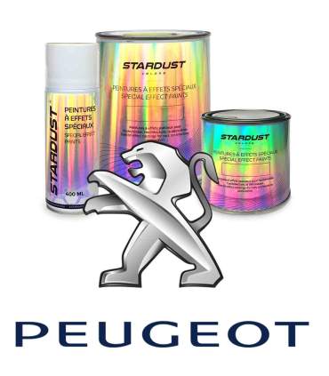 Peinture voiture bi-couche solvantée à vernir - teinte constructeur PEUGEOT