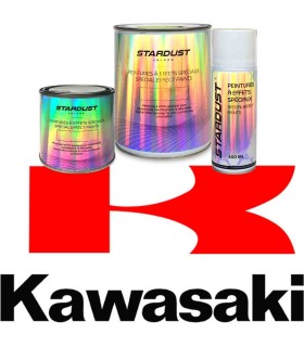 Peinture kawasaki pour moto - toutes teintes en solvanté