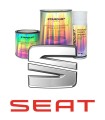 Peintures auto SEAT - Code couleur SEAT en base à vernir solvantée