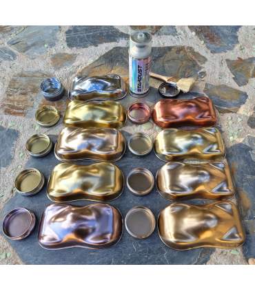 Peinture GoChrome dorée, bronze, cuivre, platine