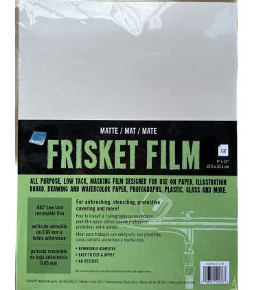 FILM DE MASQUAGE - FRISKET FILM