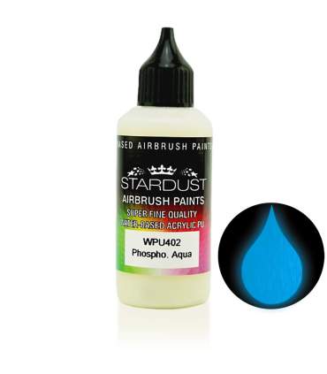 Série Glow – 4 peintures phosphorescentes Acryliques-PU pour aérographe