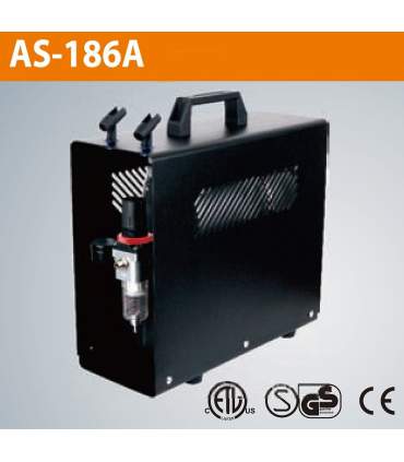 Compresseur d'air pour aérographe avec réservoir 3 Litres – 20-24 Litre/min