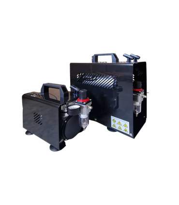 Compresseur d'air pour aérographe avec réservoir 3 Litres – 20-24 Litre/min