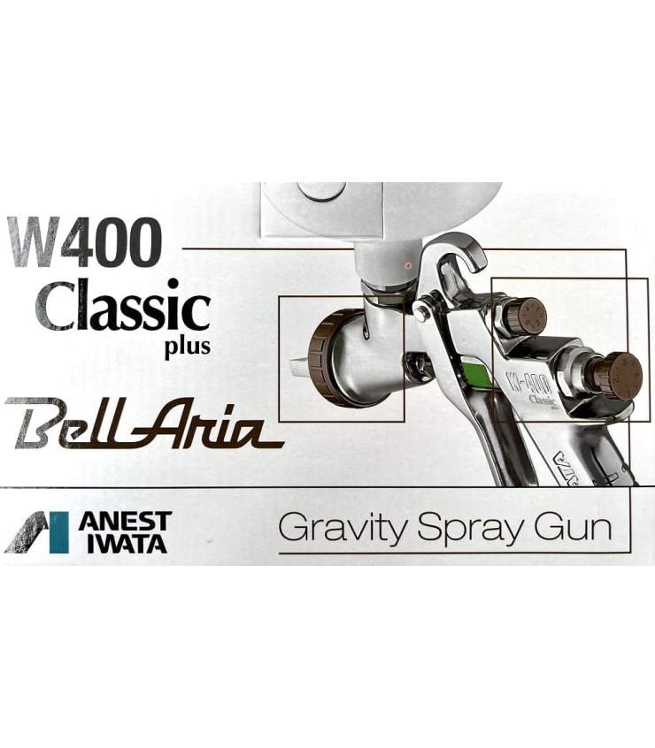 Pistolet IWATA Pour Vernis Et Laques W 400 BELLARIA pistolet-iwata-pour-vernis-et-laques-w-400-bellaria