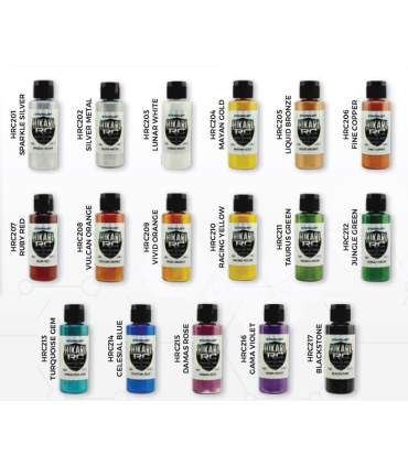 Peintures métallisées et nacrées pour modélisme RC sur lexan HIKARI R/C