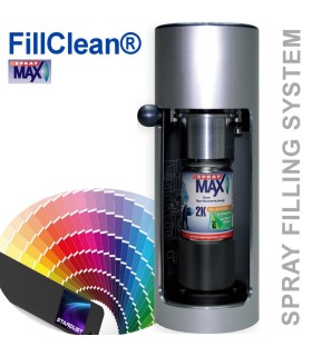 Systeme de remplissage pour aérosols de peinture FillClean®