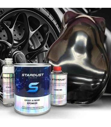 Peinture époxy jantes et chassis en pot – Durcissement à froid