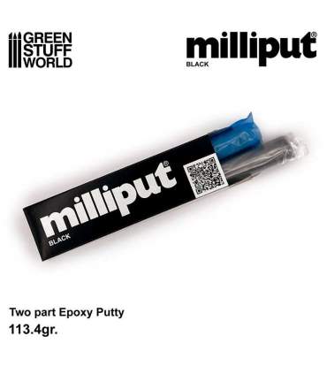 Milliput Standard Jaune Gris ou Noir