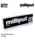 Milliput Standard Jaune Gris ou Noir