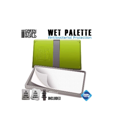 Palette Humide pour peintures acryliques