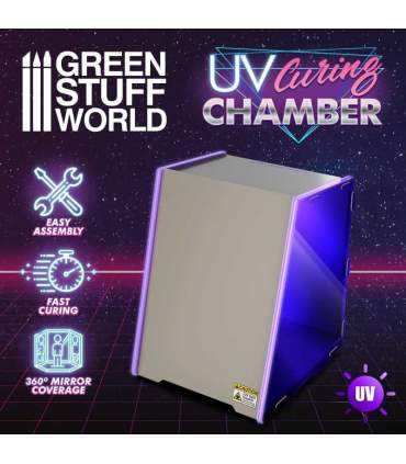 Boîte de durcissement à LED UV pour modélisme