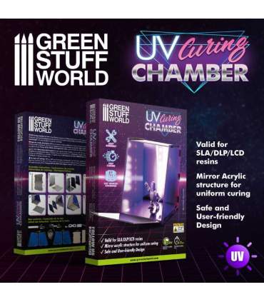 Boîte de durcissement à LED UV pour modélisme