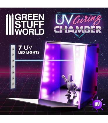 Boîte de durcissement à LED UV pour modélisme