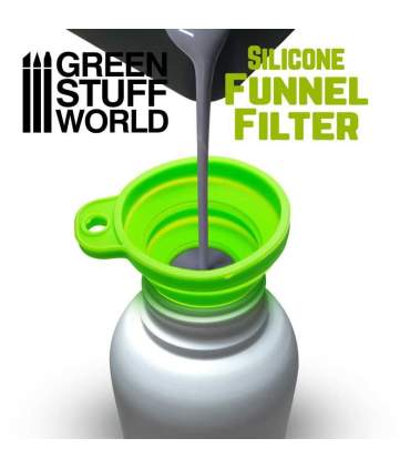Entonnoir en silicone réutilisable pour imprimante 3D