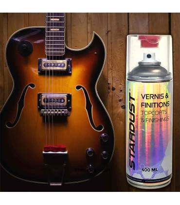 Vernis pour guitares polyuréthane 2C, nitrocellulosique, acrylique