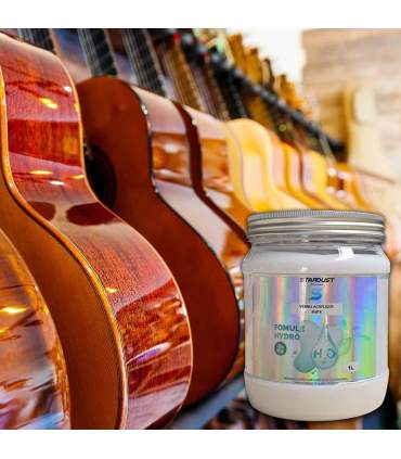 Vernis pour guitares polyuréthane 2C, nitrocellulosique, acrylique