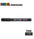 Marqueur peinture POSCA – feutre pointe fine 1,2mm en 4 couleurs