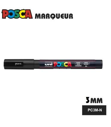 Marqueur peinture POSCA – feutre pointe fine 1,2mm en 4 couleurs