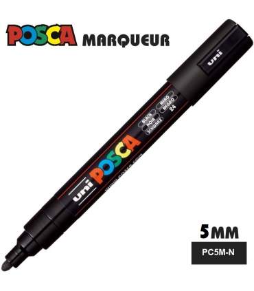 Marqueur peinture POSCA – feutre pointe moyenne 2mm