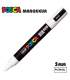 Marqueur peinture POSCA – feutre pointe moyenne 2mm