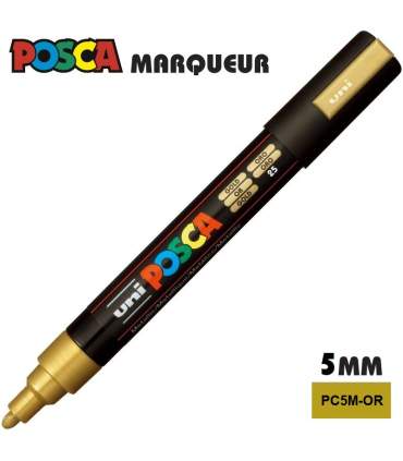 Marqueur peinture POSCA – feutre pointe moyenne 2mm
