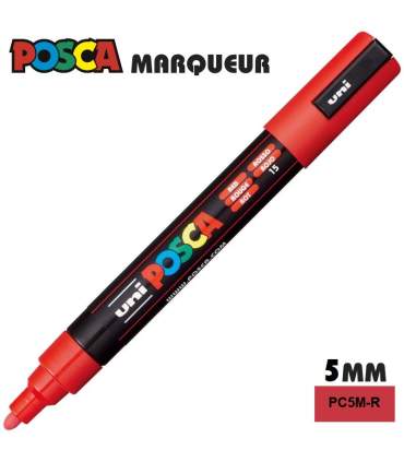 Marqueur peinture POSCA – feutre pointe moyenne 2mm