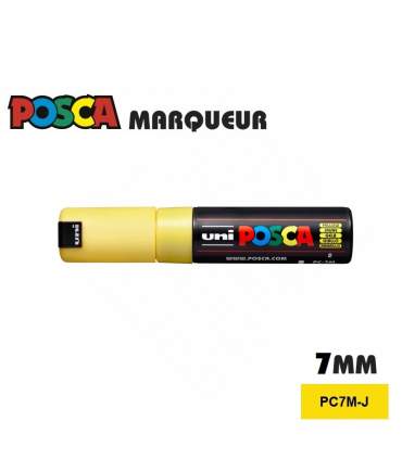 Marqueur peinture POSCA – feutre pointe large 5mm en 4 couleurs