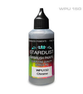 Peinture aérographe chrome –  effet miroir flottant
