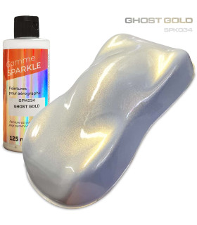 Peintures pour aérographes interferentes GHOST – 9 couleurs solvantées gamme SPARKLE