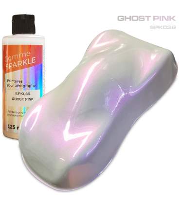 Peintures pour aérographes interferentes GHOST – 9 couleurs solvantées gamme SPARKLE