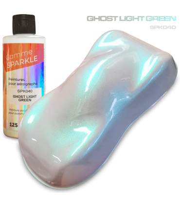 Peintures pour aérographes interferentes GHOST – 9 couleurs solvantées gamme SPARKLE